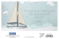 Mobile Preview: Faltkarte "Segenswünsche zur Konfirmation" - Schiff