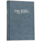 Preview: Die Bibel - Taschenbibel, grau-blau (Bibel - Gebunden)
