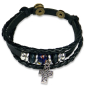 Preview: Armband "Kreuz" - mehrreihig