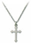 Preview: Halskette "Kreuz" - Edelstahl