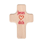 Preview: Handschmeichler Kreuz "Jesus liebt dich"