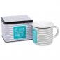 Preview: Tasse "Von allen Seiten umgibst du mich..." - Streifendesign