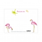 Preview: Postkarte Flamingo