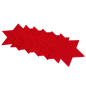 Preview: Untersetzer-Set Stern aus Filz - rot Preview: Untersetzer-Set Stern aus Filz - rot