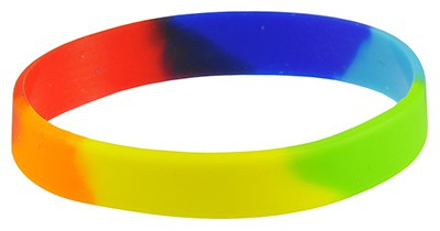 Silikon-Armband "Regenbogen"