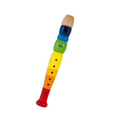 Blockflöte "Ichthys" - Regenbogenfarben