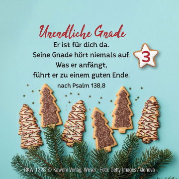 Adventskalender-Genussworte für den Advent