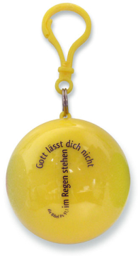 Regenponcho "Gott lässt dich nicht im Regen stehen"