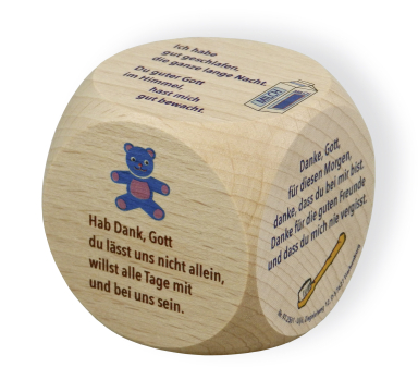 Gebetswürfel "Morgengebete"