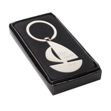 Schlüsselanhänger „Segelboot“ - Wegbegleiter