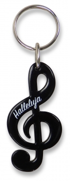 Schlüsselanhänger "Notenschlüssel"