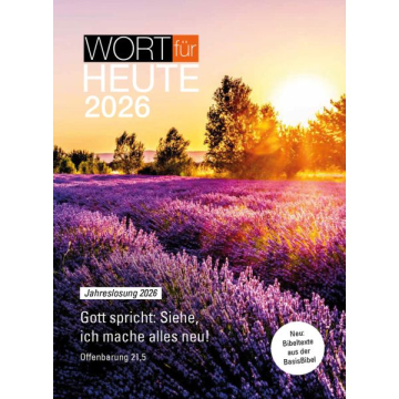 Wort für heute 2026 - Großdruck-Buchkalender