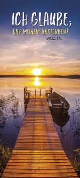 Lesezeichen: Ich glaube: hilf meinem Unglauben! (24er-Set)