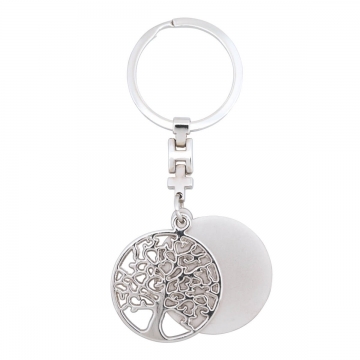 Schlüsselanhänger Lebensbaum - Metall