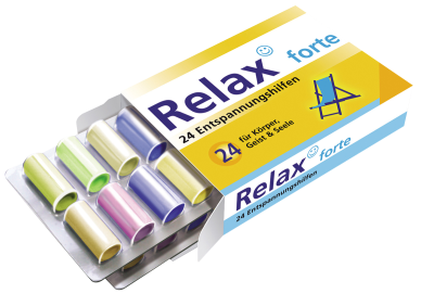 Relax forte - 24 Entspannungshilfen für Körper, Geist und Seele