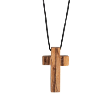 Olivenholz Kreuz mit Band - B-Ware