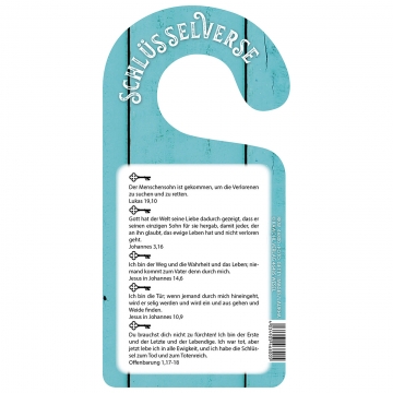 Türanhänger "Jahreslosung 2022" - 4er-Set