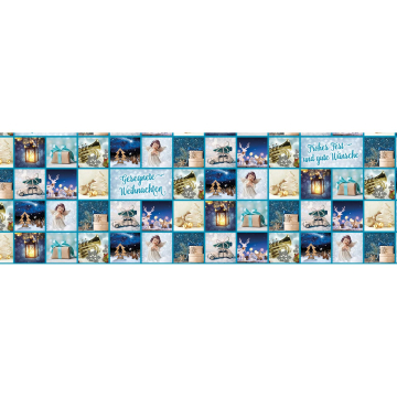 Geschenkpapier-Buch: Weihnachts-Segen (Foto-Collagen)