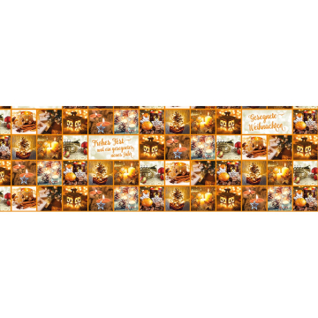 Geschenkpapier-Buch: Weihnachts-Segen (Foto-Collagen)