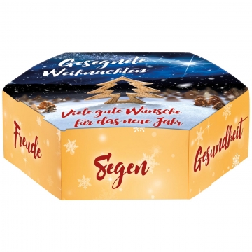 Schafmilchseife "Stern" - Gesegnete Weihnachten