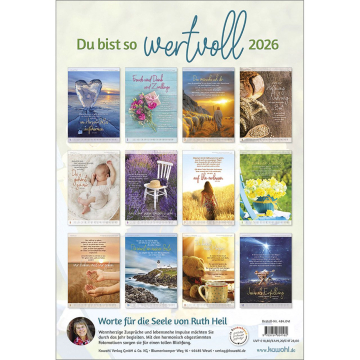 Kalender-Du bist so wertvoll 2026