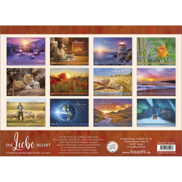 Kalender-Die Liebe bleibt 2026 Kalender-Die Liebe bleibt 2026