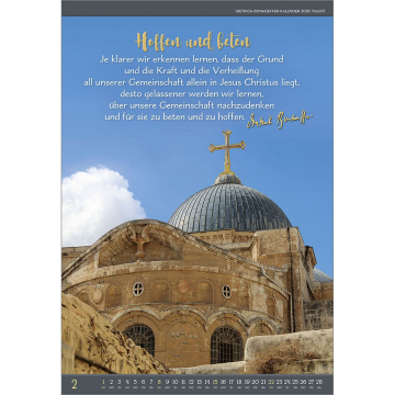 Preview: Kalender-Gott ist für uns 2026 Preview: Kalender-Gott ist für uns 2026