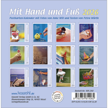 Kalender-Mit Hand und Fuß 2026
