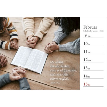 Kalender-In deine Hand stell ich den Tag 2026