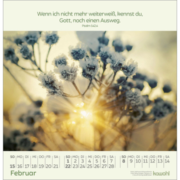 Kalender-Blumengrüße 2026 Kalender-Blumengrüße 2026