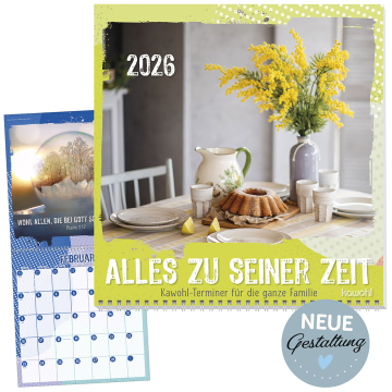 Kalender-Alles zu seiner Zeit 2026 Kalender-Alles zu seiner Zeit 2026