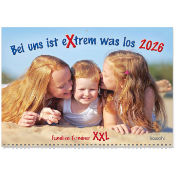 Kalender-Bei uns ist extrem was los 2026 Kalender-Bei uns ist extrem was los 2026