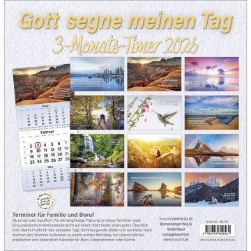 Kalender-Gott segne meinen Tag 2026 Kalender-Gott segne meinen Tag 2026
