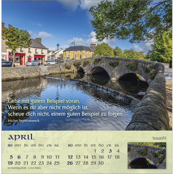 Kalender-Möge Gott deinen Weg segnen 2026