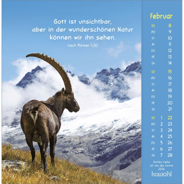 Kalender-Gottes Liebe ist wie die Sonne 2026 Kalender-Gottes Liebe ist wie die Sonne 2026