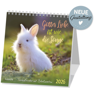Kalender-Gottes Liebe ist wie die Sonne 2026 Kalender-Gottes Liebe ist wie die Sonne 2026
