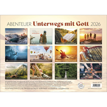 Kalender-Abenteuer - Unterwegs mit Gott 2026
