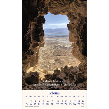 Wandkalender-Das Heilige Land 2026 Wandkalender-Das Heilige Land 2026