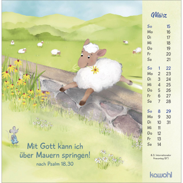 Preview: Kalender-Freu dich mit uns! 2026