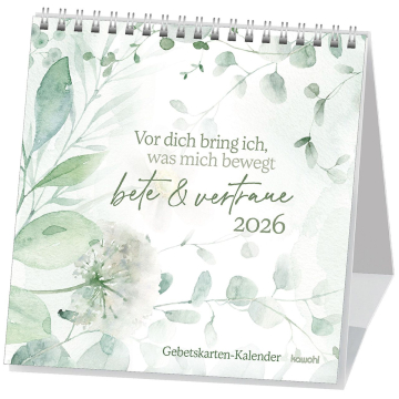 Kalender-Vor dich bring ich, was mich bewegt 2026