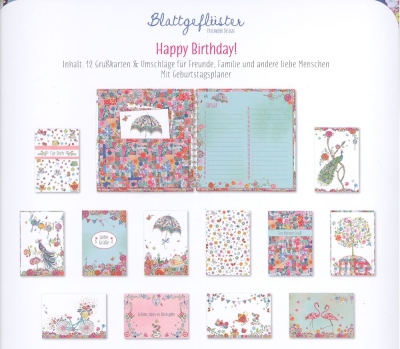 Blattgeflüster Patchwork Design - Happy Birthday!