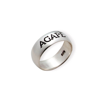 Ring "Agape" - 925er Sterlingsilber