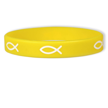 Bekenntnis-Armband "Fisch" - Gelb