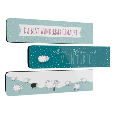 Magnetlesezeichen: Du bist wunderbar gemacht (3er Set)