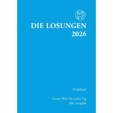 Losungen 2026 - Großdruck kartoniert (hellblau)