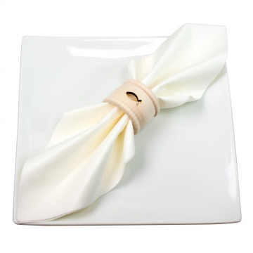 Preview: Serviettenring aus Holz - Ichthys