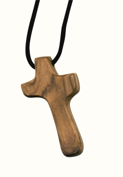 Umhängekreuz mit Textilband