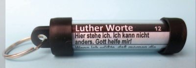 Schlüsselanhänger "Luther Worte"
