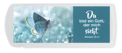 Pflasterbox - Jahreslosung 2023 - Schmetterling