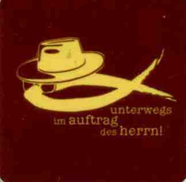 Magnet-Sticker "Unterwegs im Auftrag des Herrn"